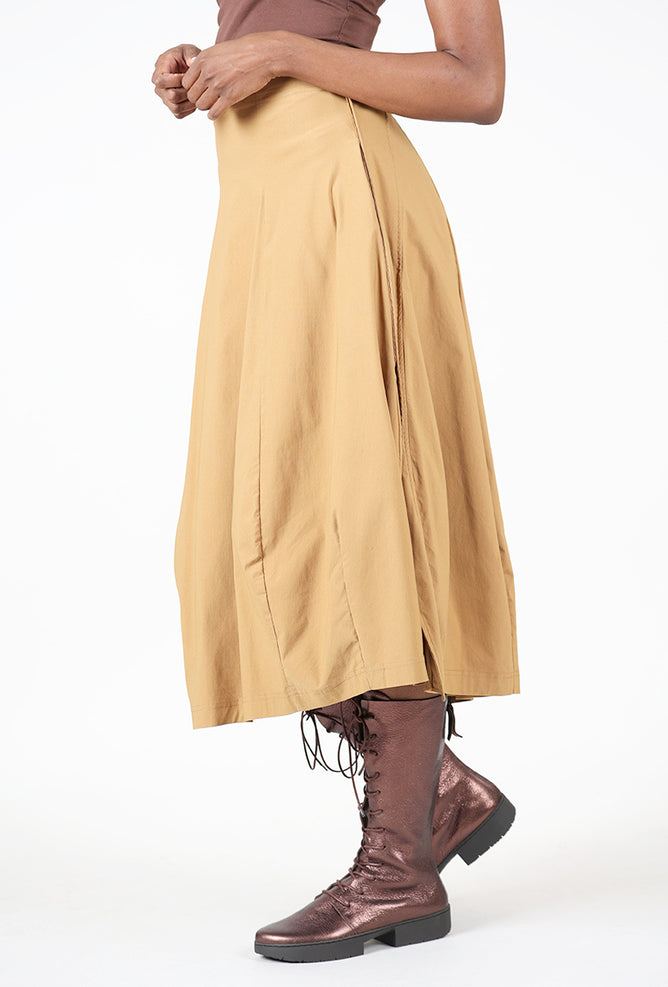 Rundholz Twill Tech Full Skirt, Bronze