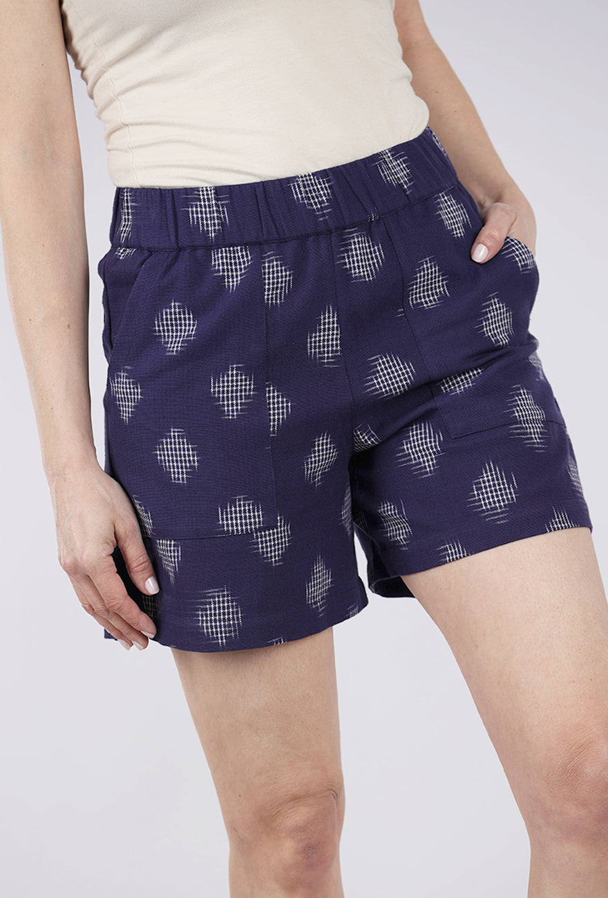 Bibico Petra Day Shorts, Dot Indigo