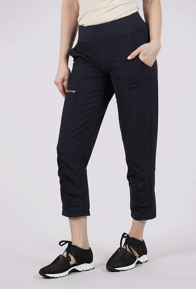 Peace of Cloth Tech Ash Zip Pant, Navy