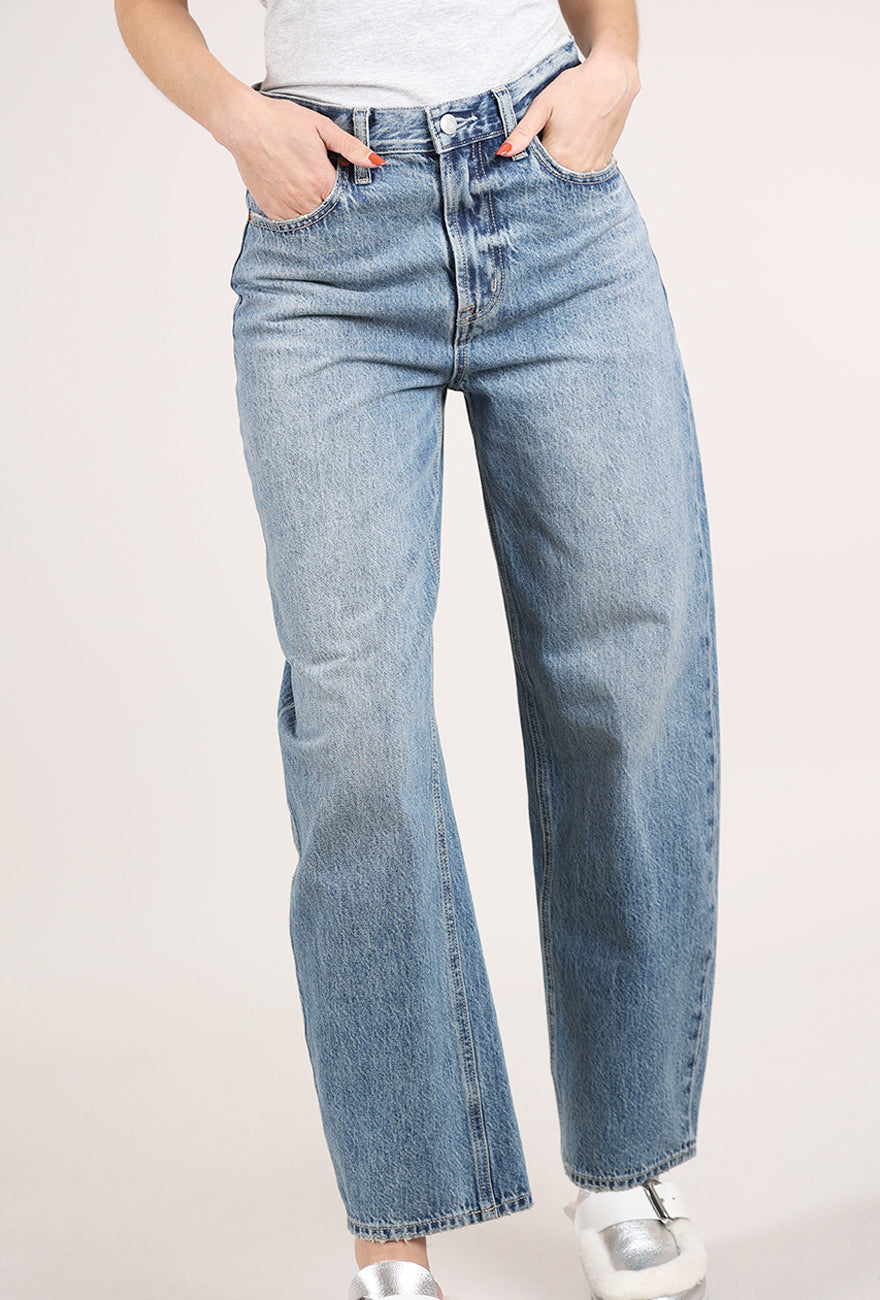 Pistola Wes High Rise Barrel Denim, Spectacle
