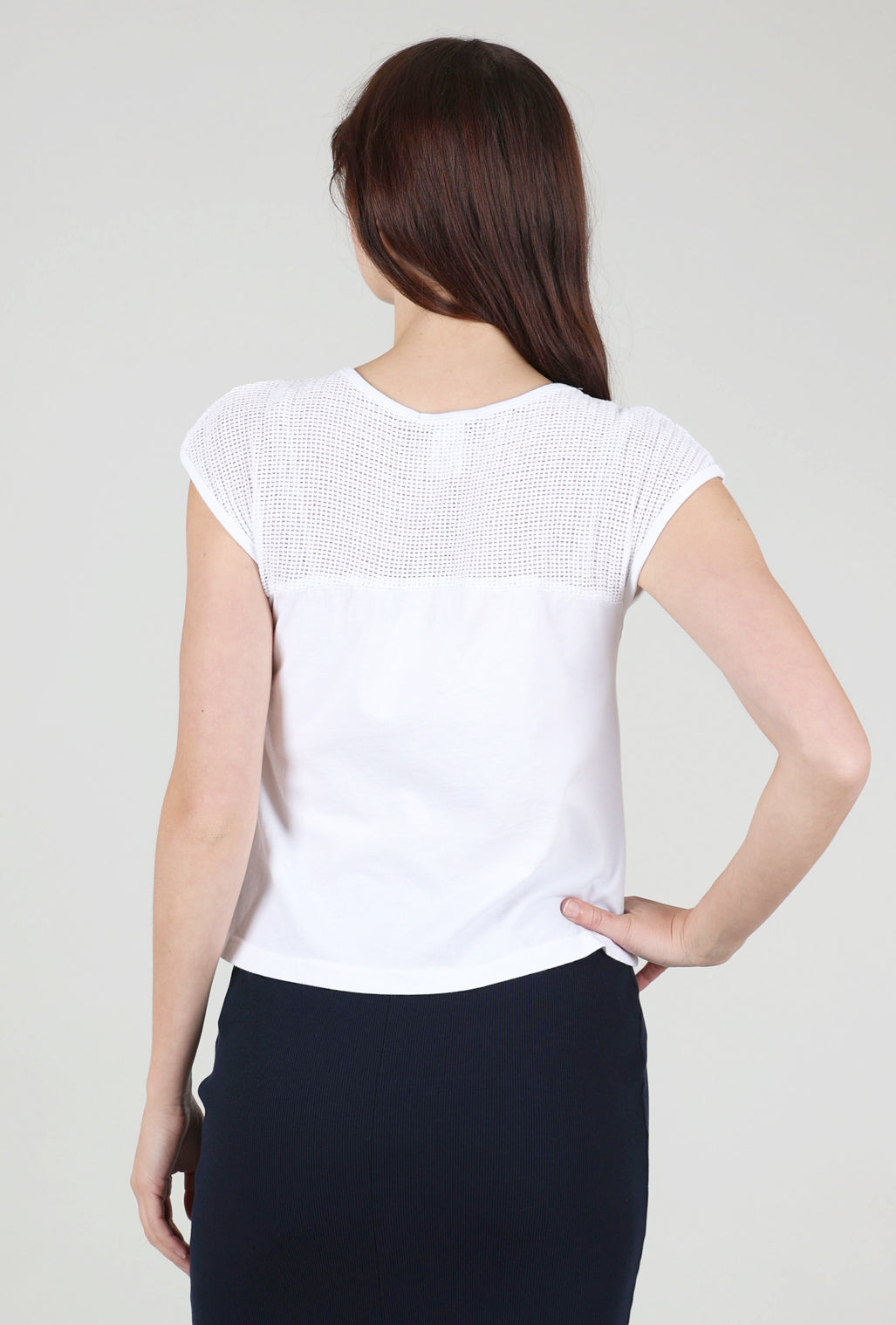 Prairie Underground Mesh Bobby Top, White