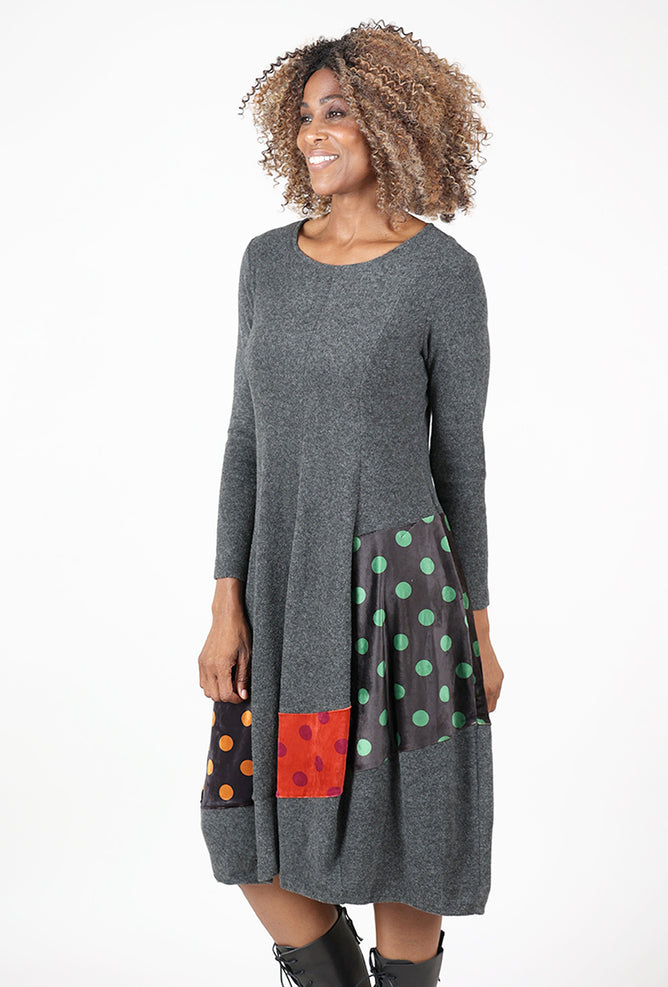 Alembika Mix It Up Dress, Charcoal