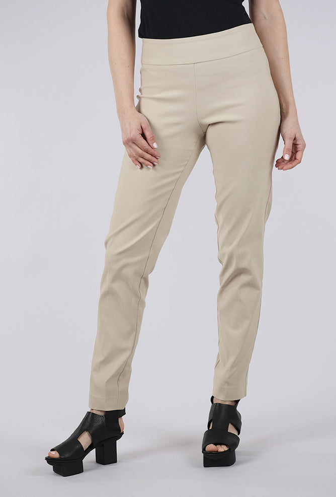 Estelle & Finn Straight Leg Pant, Sand