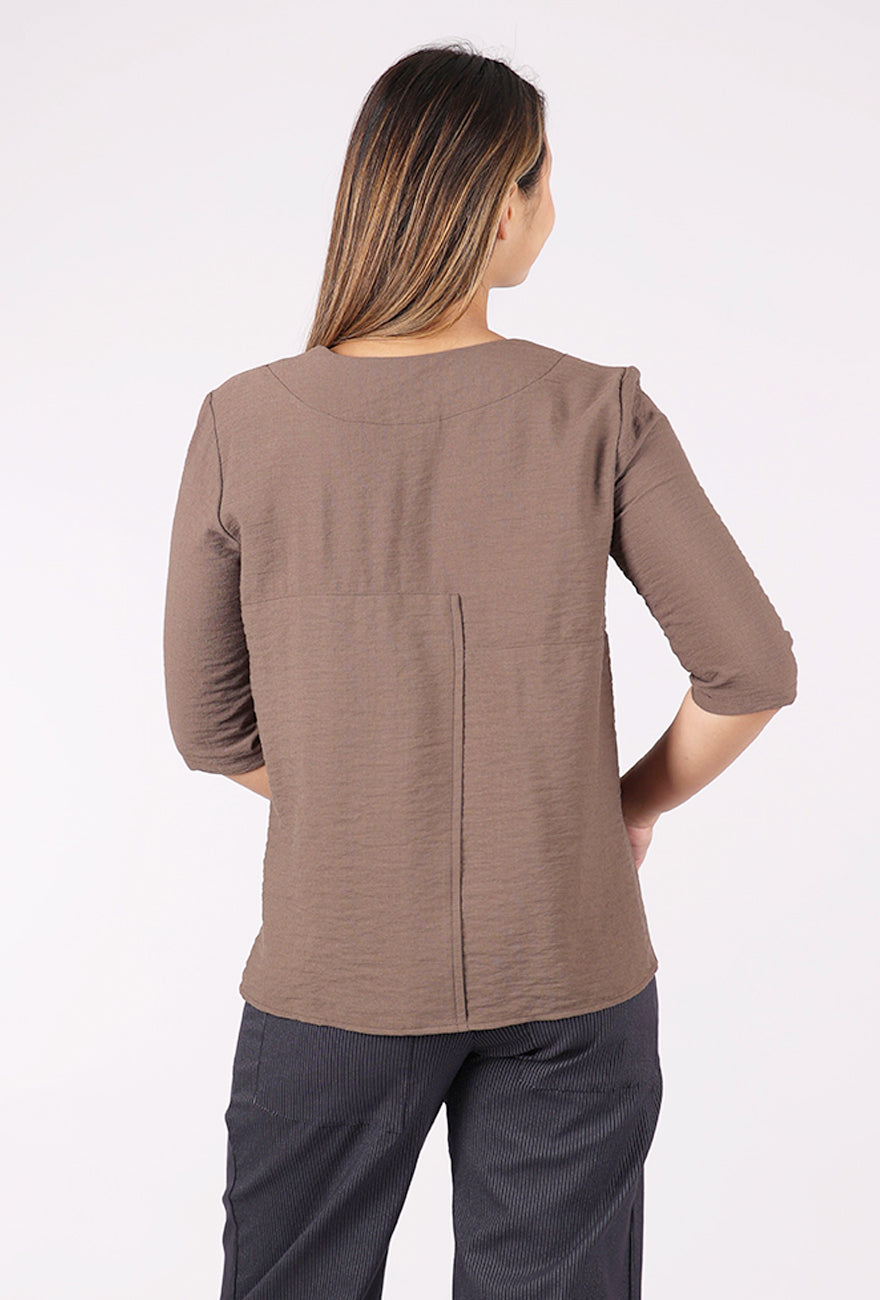 Niche Studio Top, Coffee