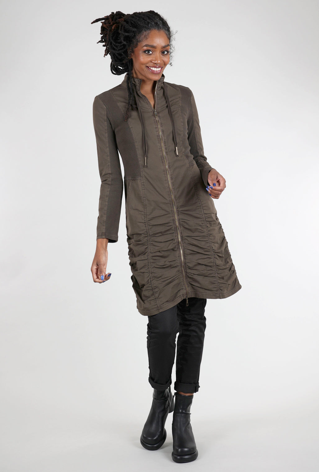 Wearables by XCVI Fiore Jacket, Boxwood