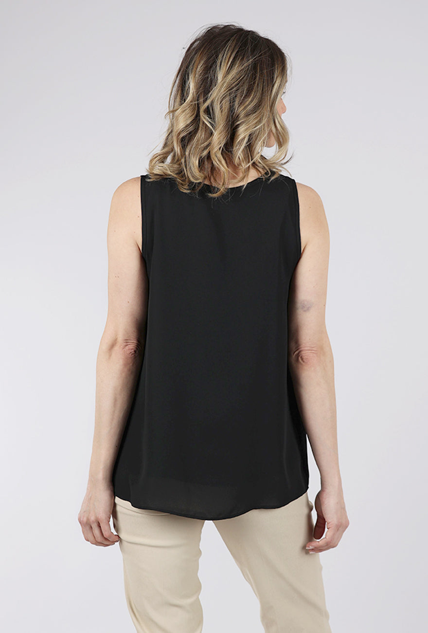 Estelle & Finn Flutter Front Shell, Black