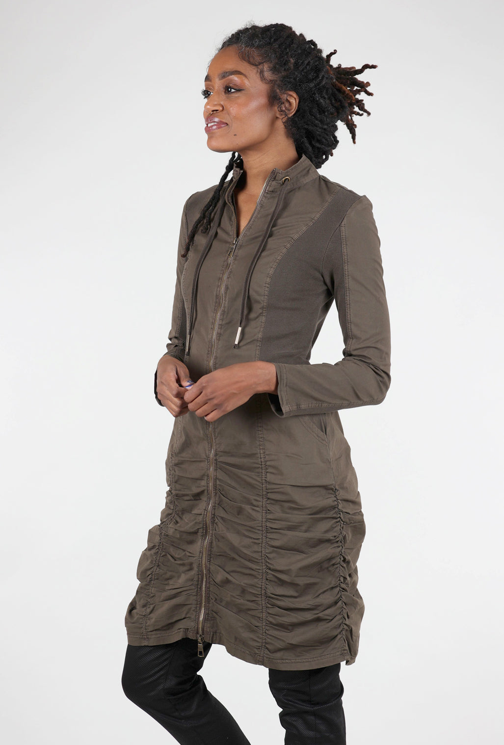 Wearables by XCVI Fiore Jacket, Boxwood