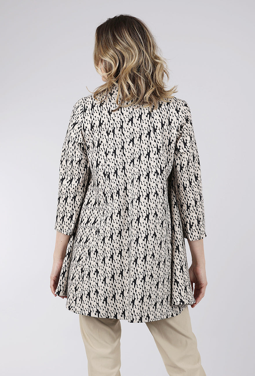 Estelle & Finn EF Signature Swing Jacket, Sand/Black