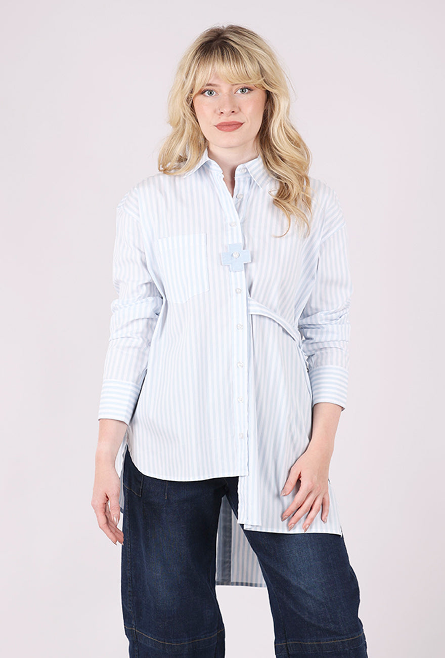 The Simple Shirt, Blue Stripe
