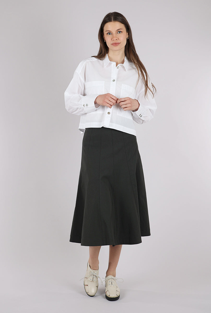 Bitte Kai Rand Core Cotton Crop Blouse, White