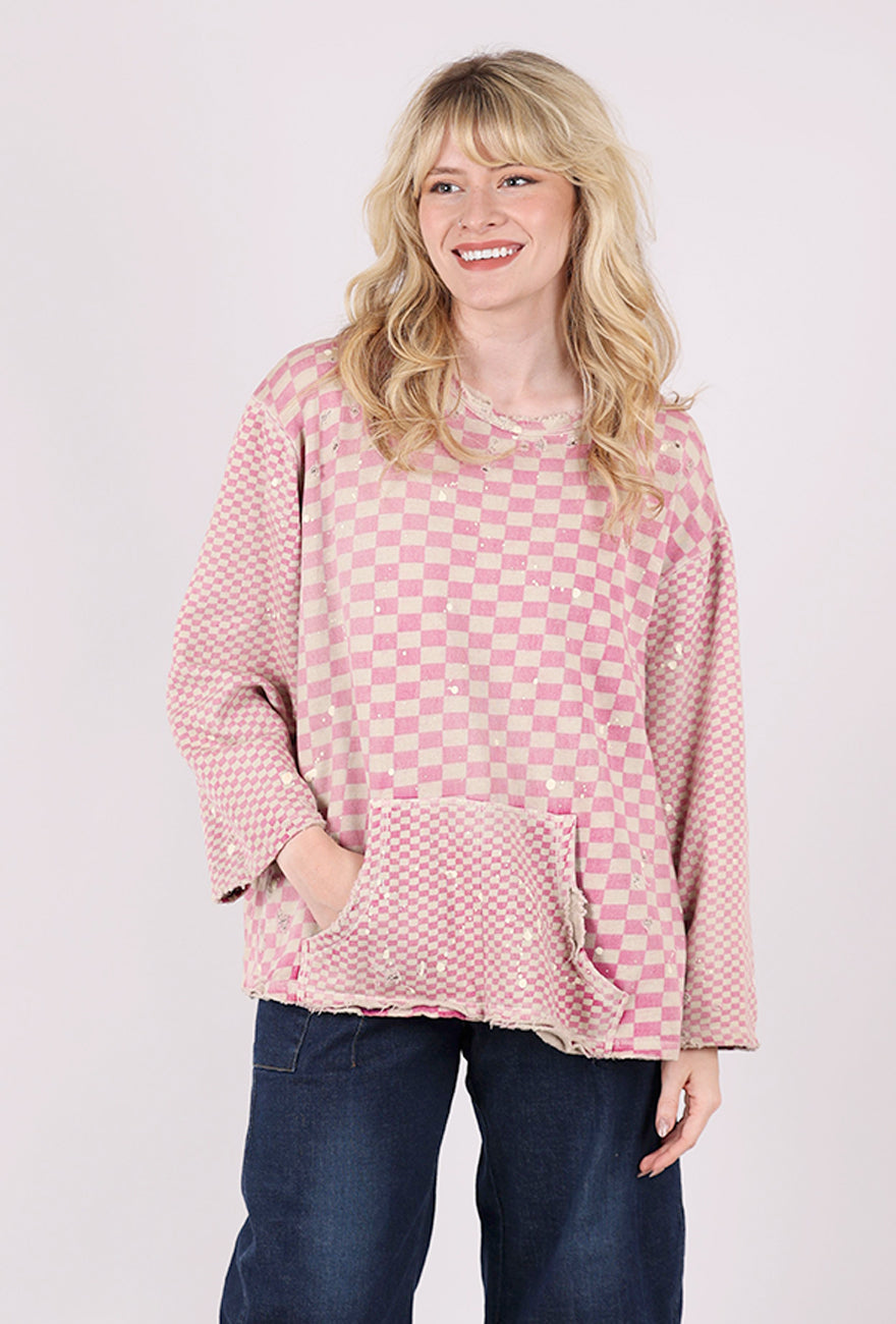 Magnolia Pearl Punkie Pocket Sweatshirt, Too Sweet