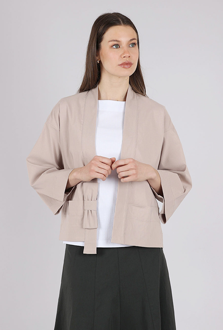 Bitte Kai Rand Magic Stretch Open Jacket, Dusty Quartz