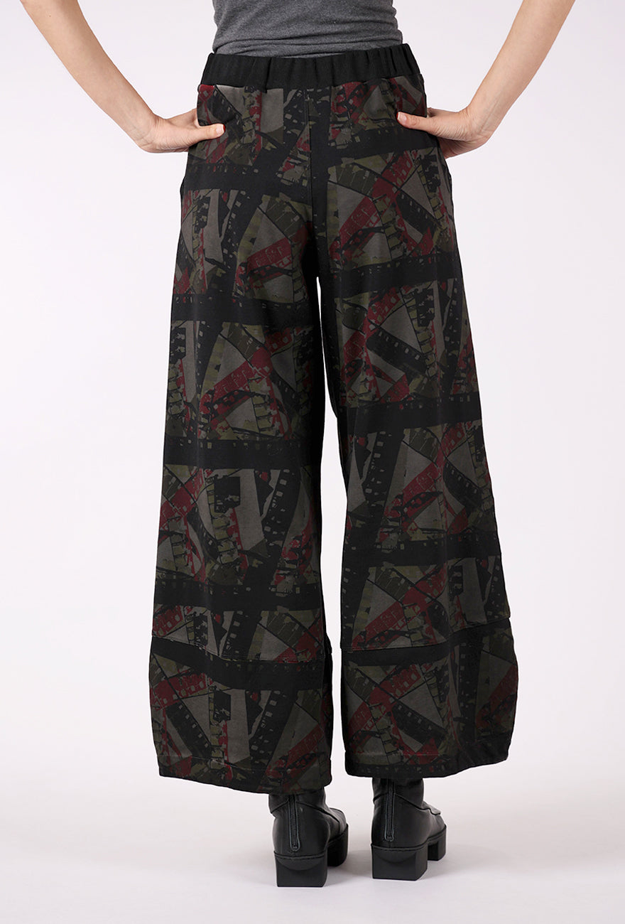Luukaa Fiona Print Pants, Smokey
