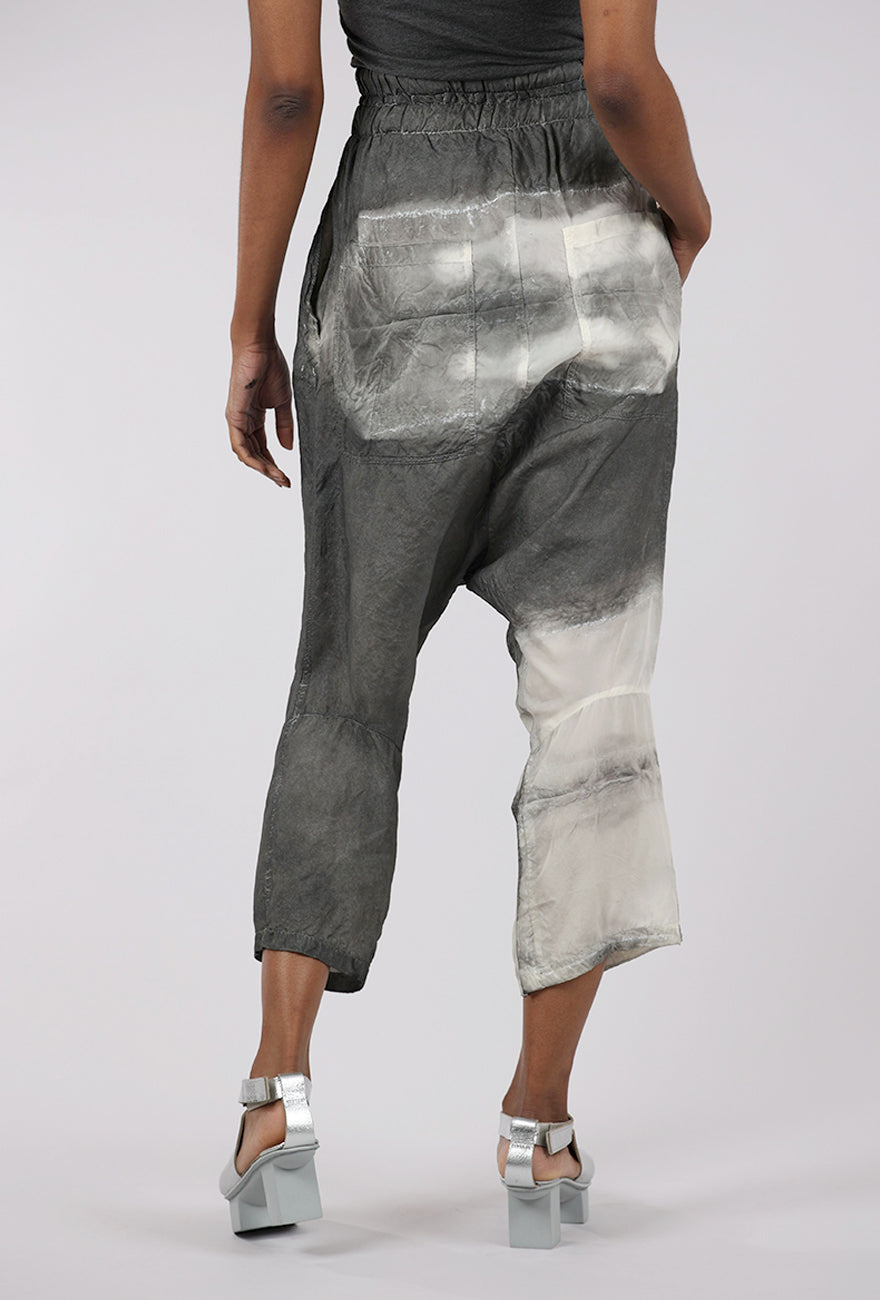 Rundholz Cupro Extended Rise Pant, Asteroid