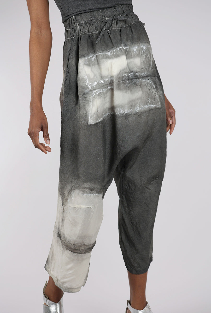 Rundholz Cupro Extended Rise Pant, Asteroid