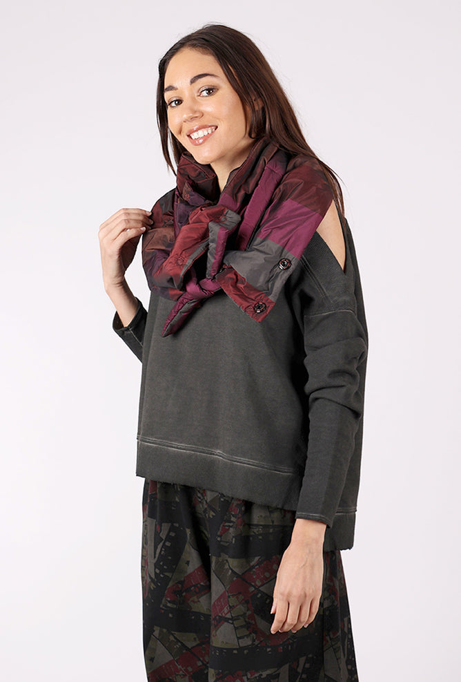 Luukaa Odette Scarf, Dark Scarlet