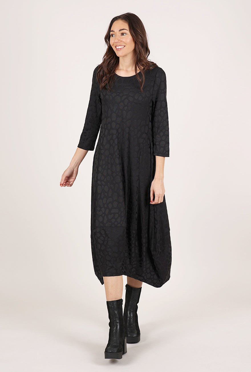 Kozan Demi Dress, Black