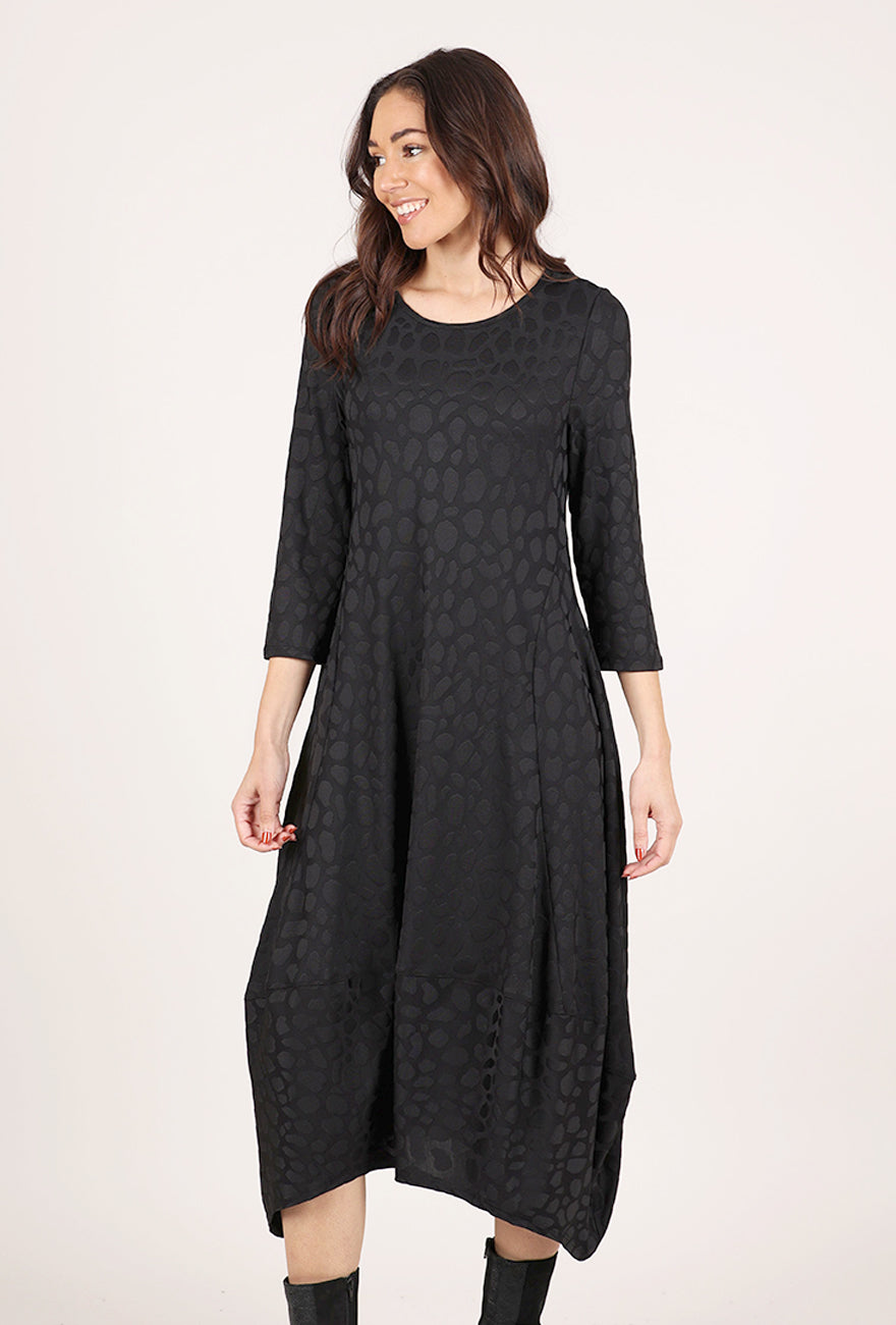 Kozan Demi Dress, Black
