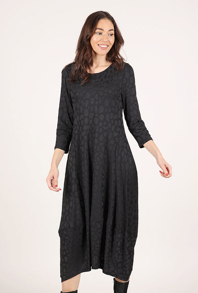 Kozan Demi Dress, Black