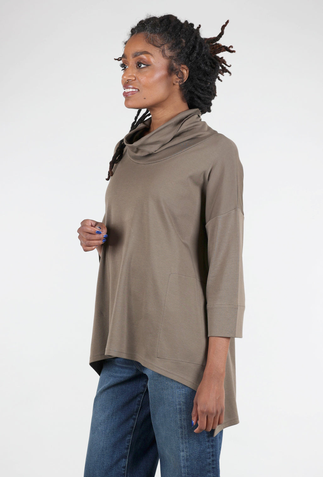 Iridium Fiona Tunic, Chocolate Chip