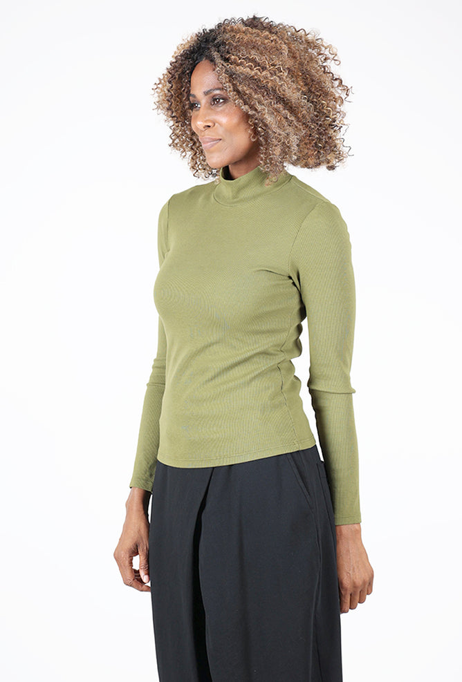 Prairie Underground L/S Mockneck, Grass