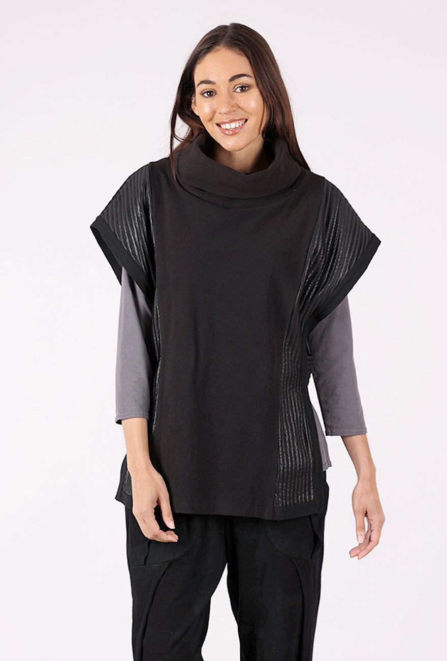 Ozai Vivian Vest, Black