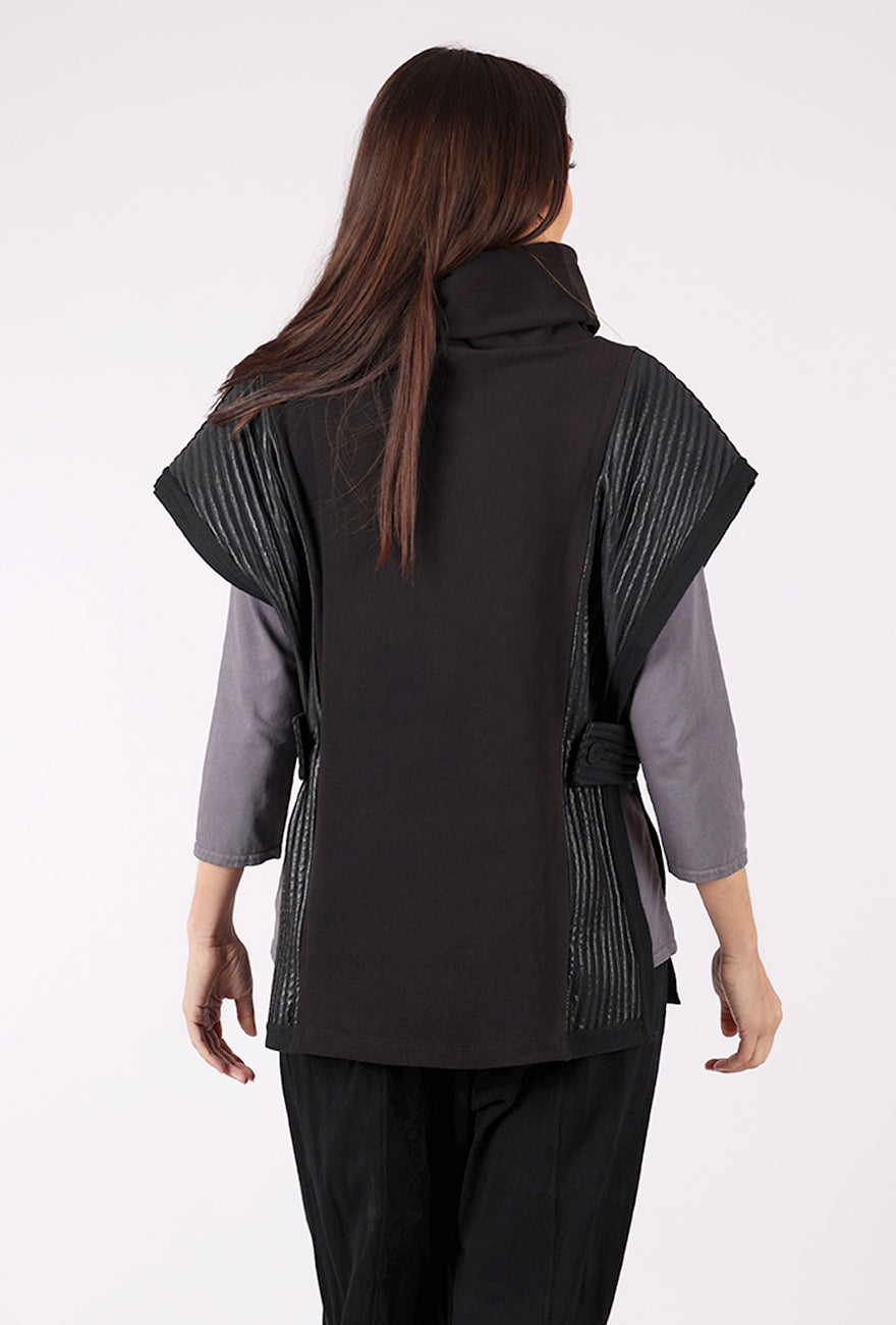 Ozai Vivian Vest, Black