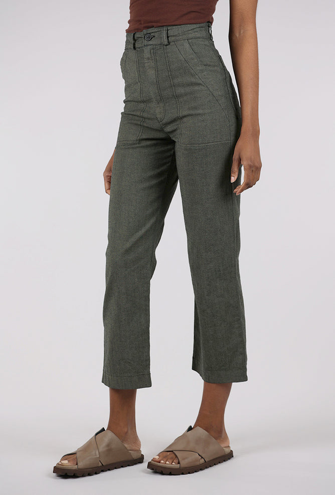 Prairie Underground Denim Boiler Pant, Khaki