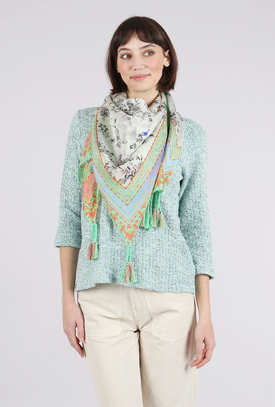 Johnny Was Dreamer Garden Scarf, Multi