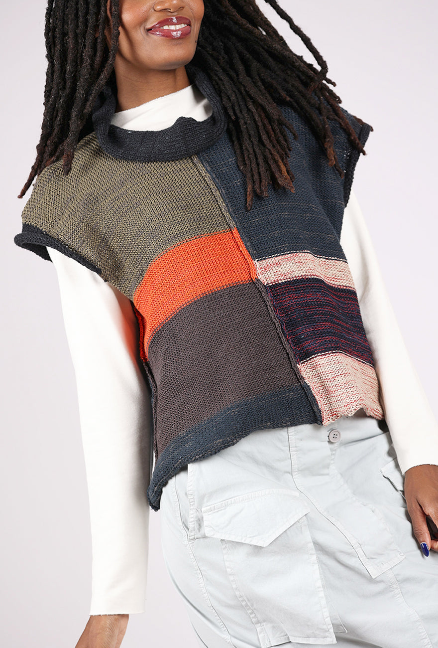 Paper Temples Stopper Vest, Fall Multi