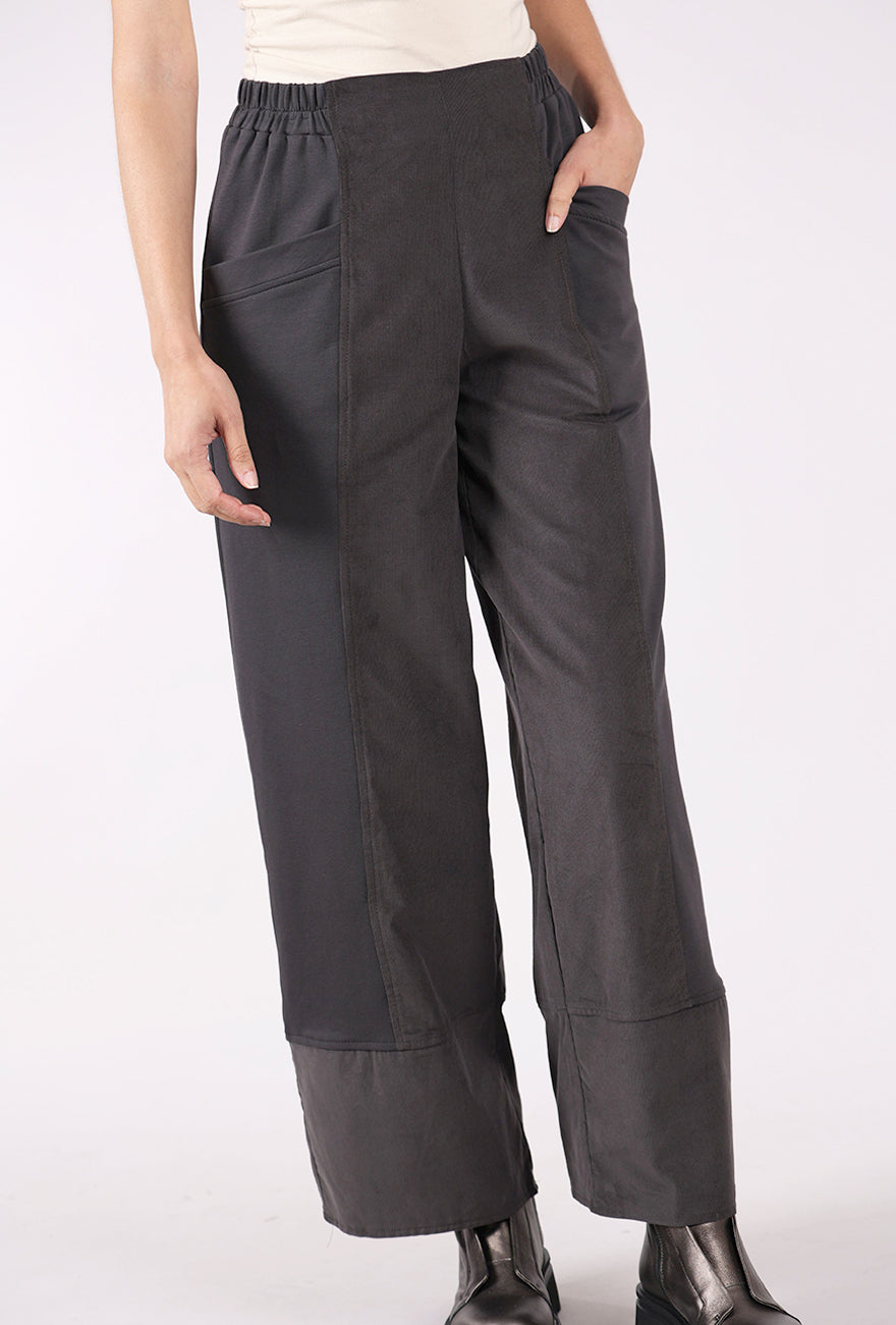 Luukaa Sable Cord/Jersey Pant, Mink