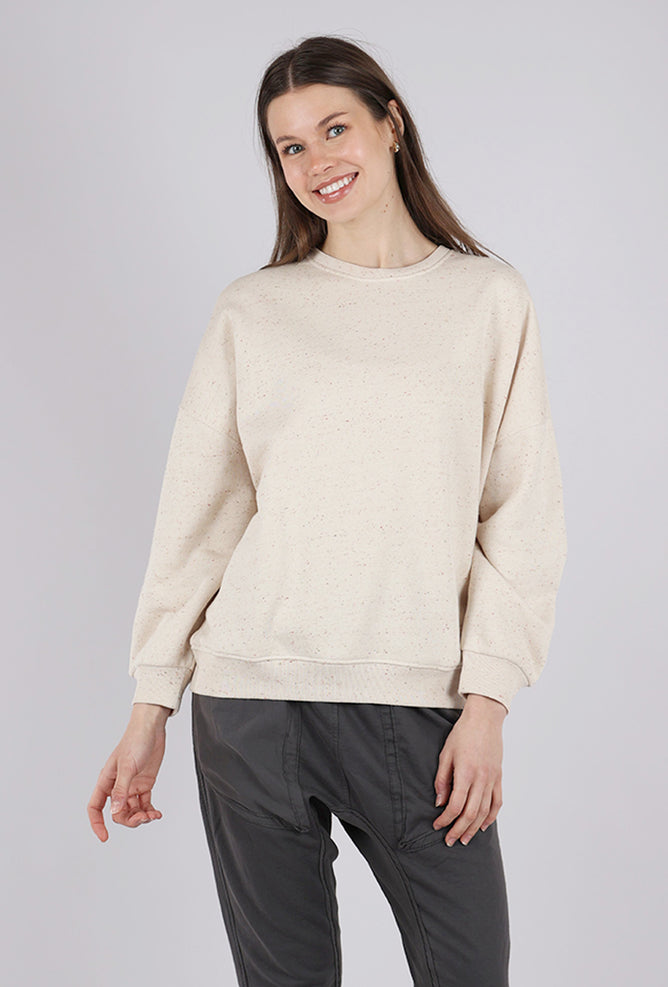 Sessun Chebbi Oversized Sweatshirt, Sandstone