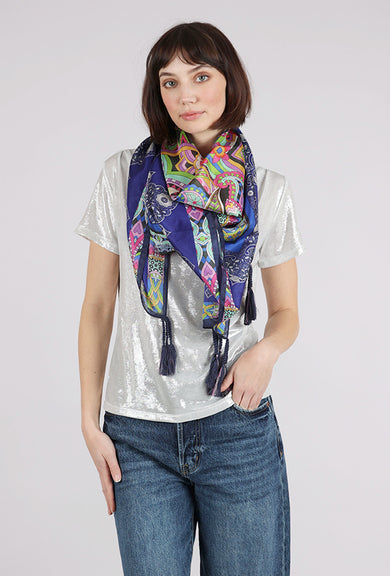 Johnny Was De Marne Silk Scarf, Multi