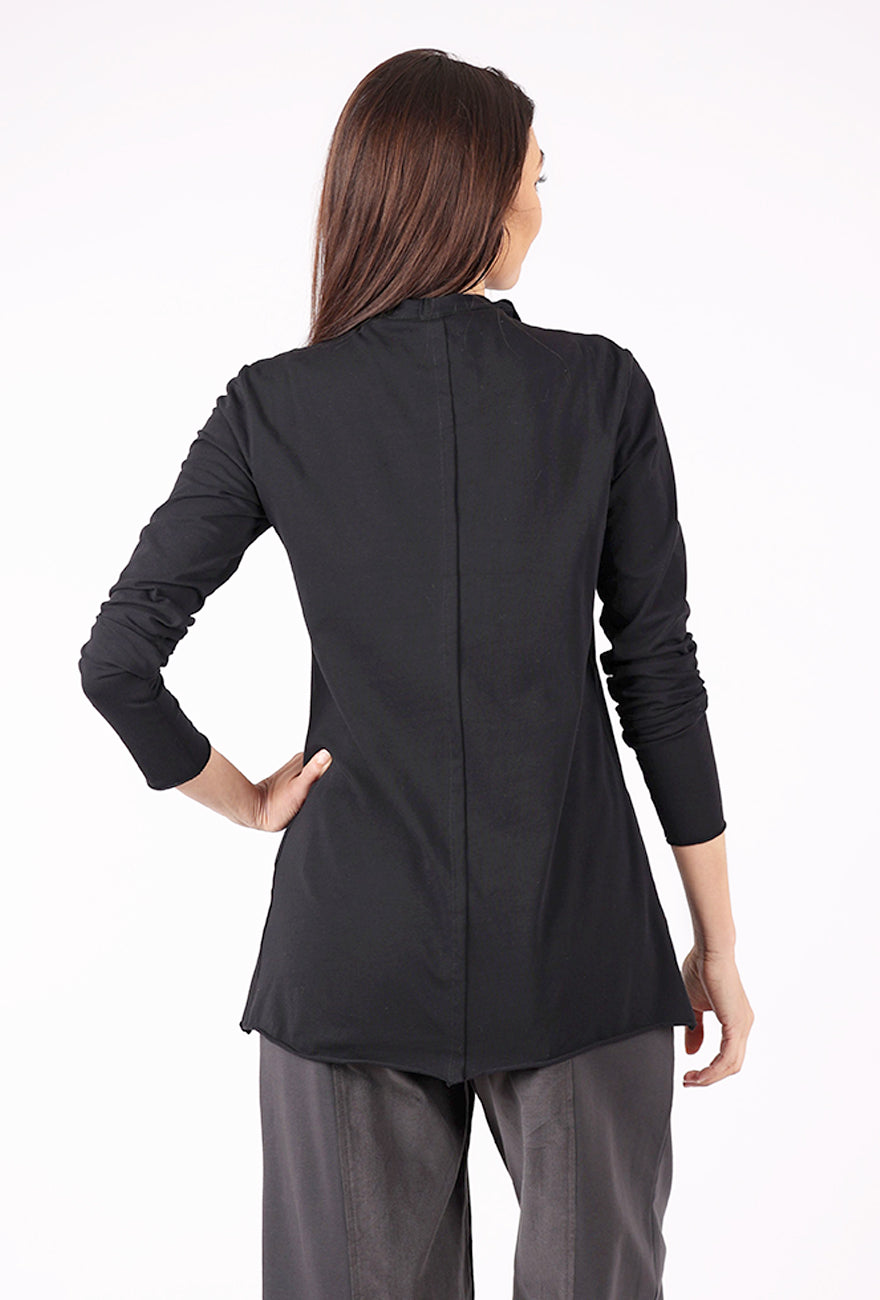 Luukaa NYX Pieced Tneck, Black