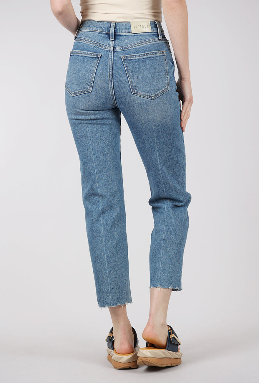 Pistola Charlie High Rise Classic Straight Ankle, Rhythm Vintage