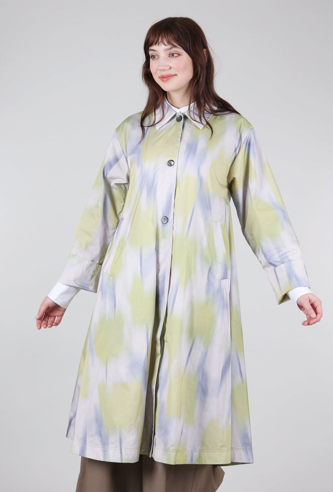 Bitte Kai Rand Ikat Tulip Coat, Lavender Multi