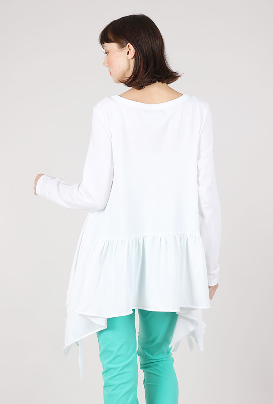 Pluslavie Ribbon Shirt, White