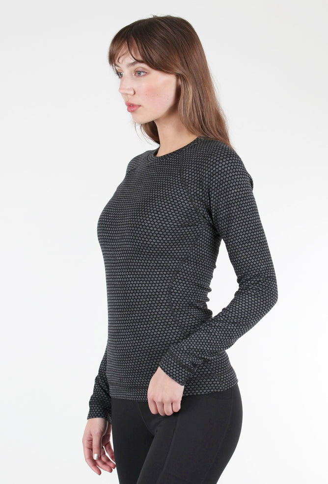 Smartwool Classic Thermal Base Layer, Black Dot
