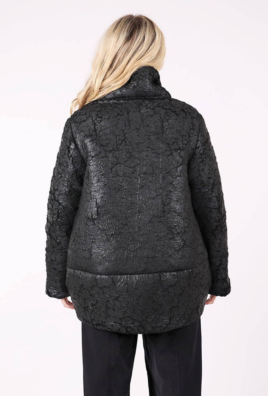 Luukaa Elva Puffer Jacket, Black/Black