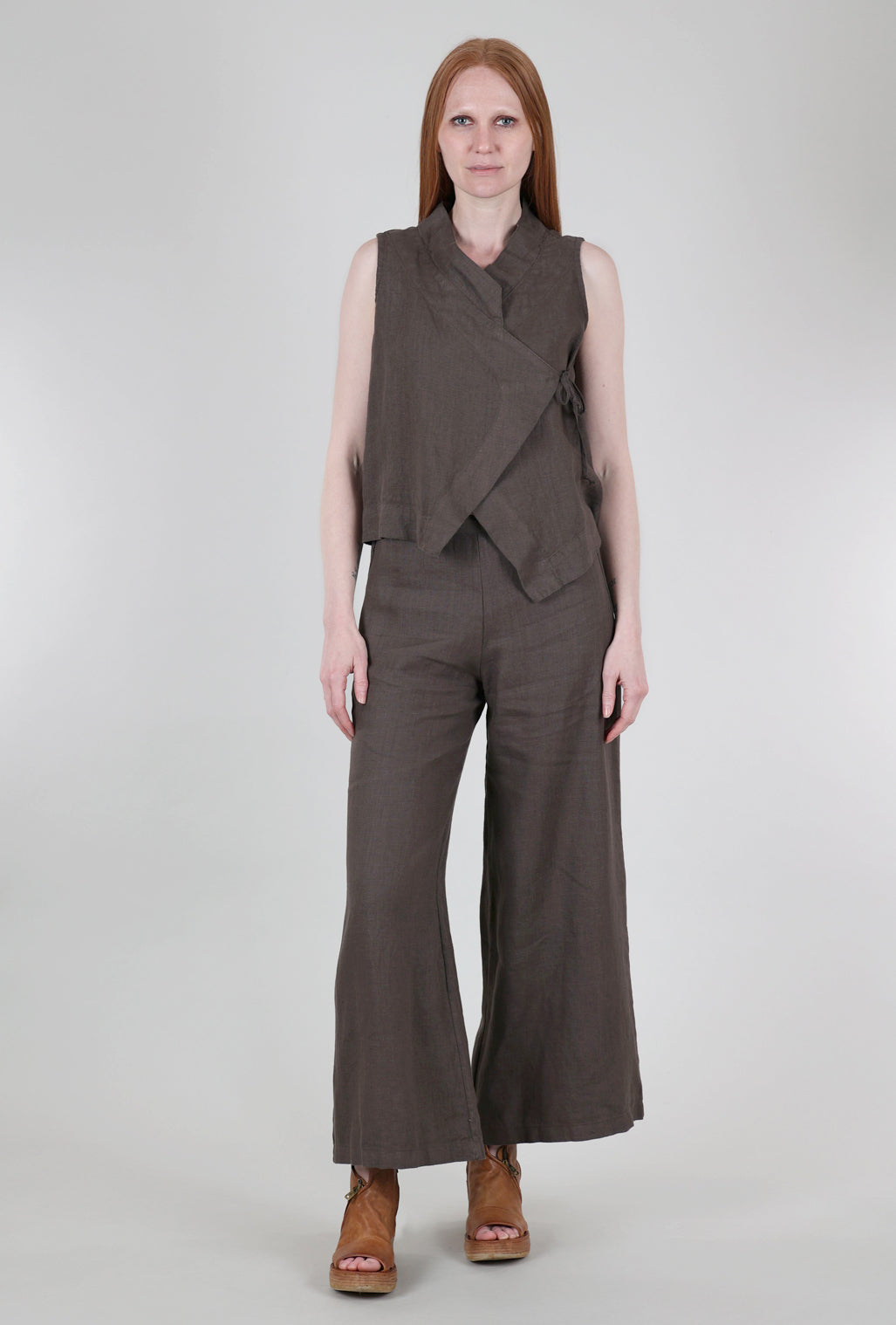Bryn Walker Sweeping Linen Pant, Forra