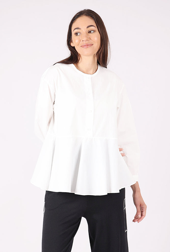 Yoshi Kondo Grass Blouse, White