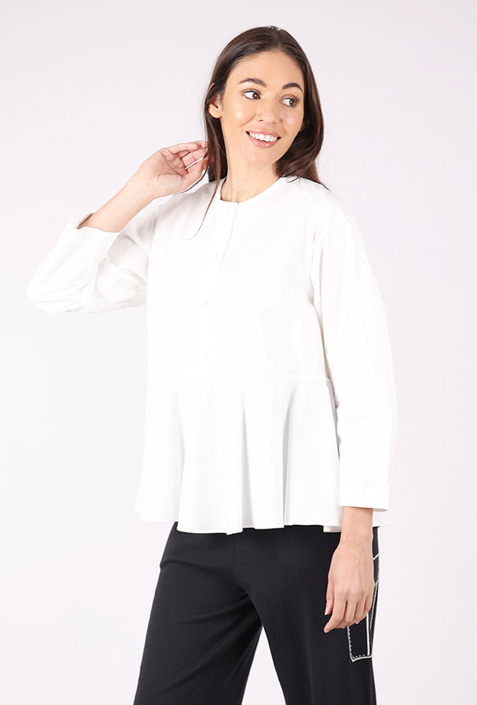 Yoshi Kondo Grass Blouse, White