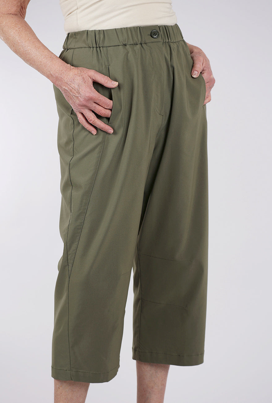 Knit Knit Tricia Relaxed Trouser, Militaire