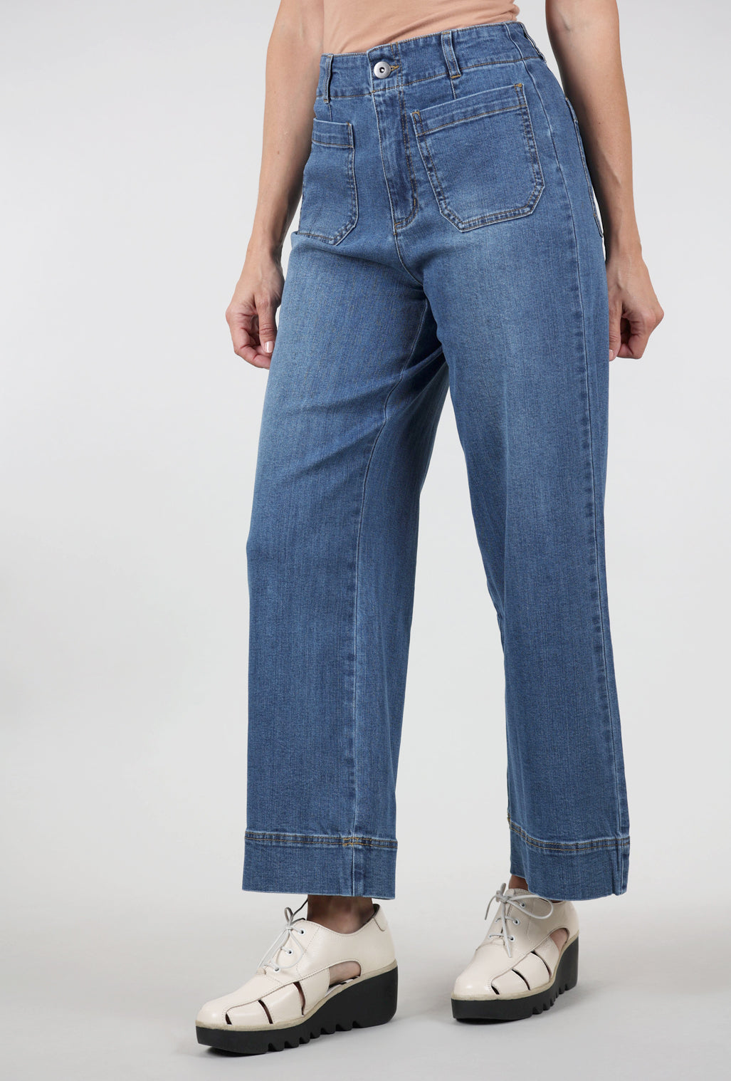Habitat Stretch Denim Ankle Jean, Blue