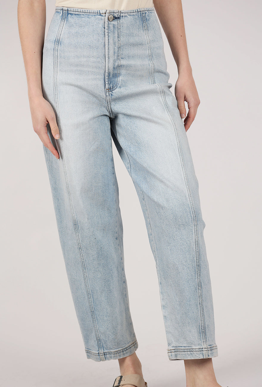 Pistola Blair High Rise Seamed Barrel Jean, Pristine