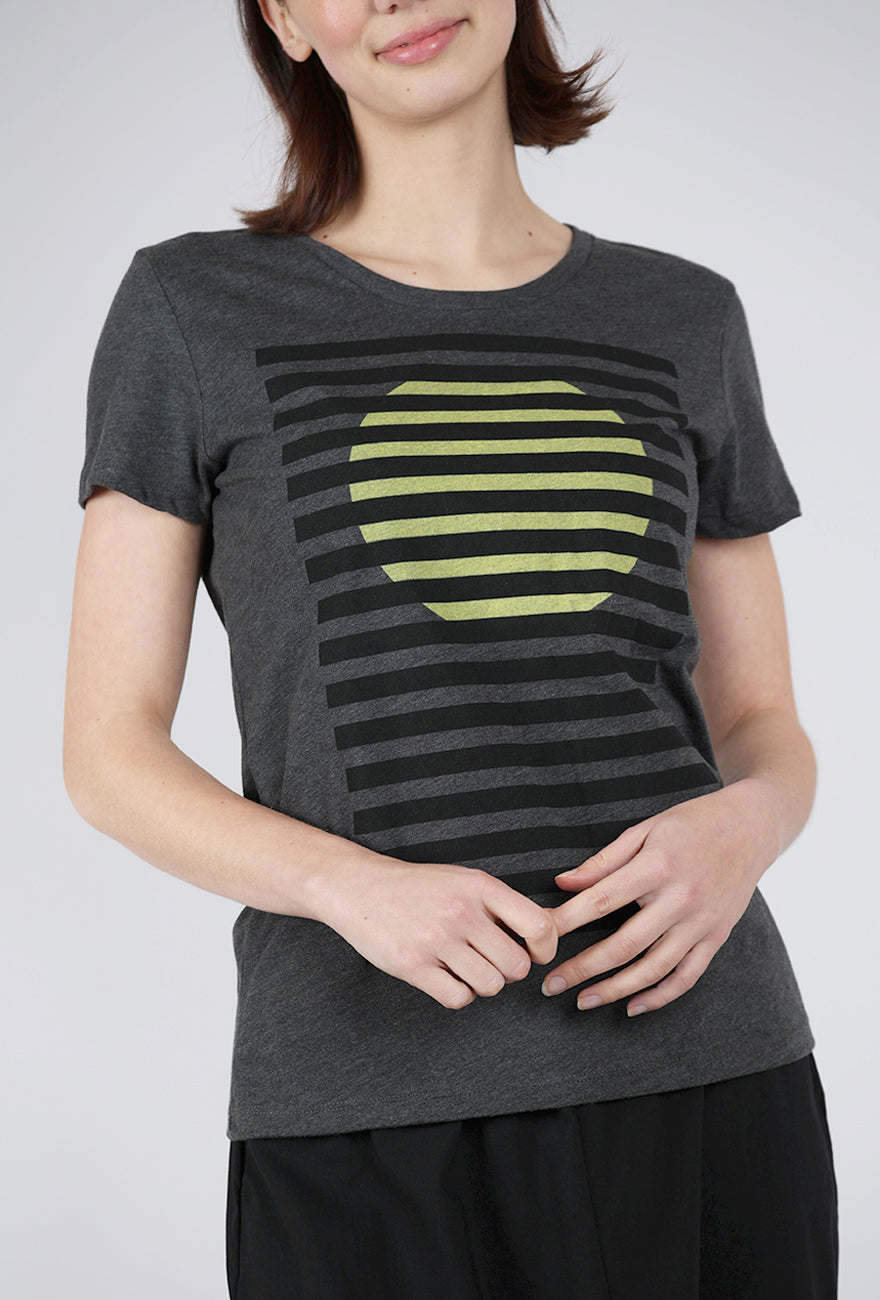 Blackbird Supply Co. Rising Sun T-Shirt, Heather Black