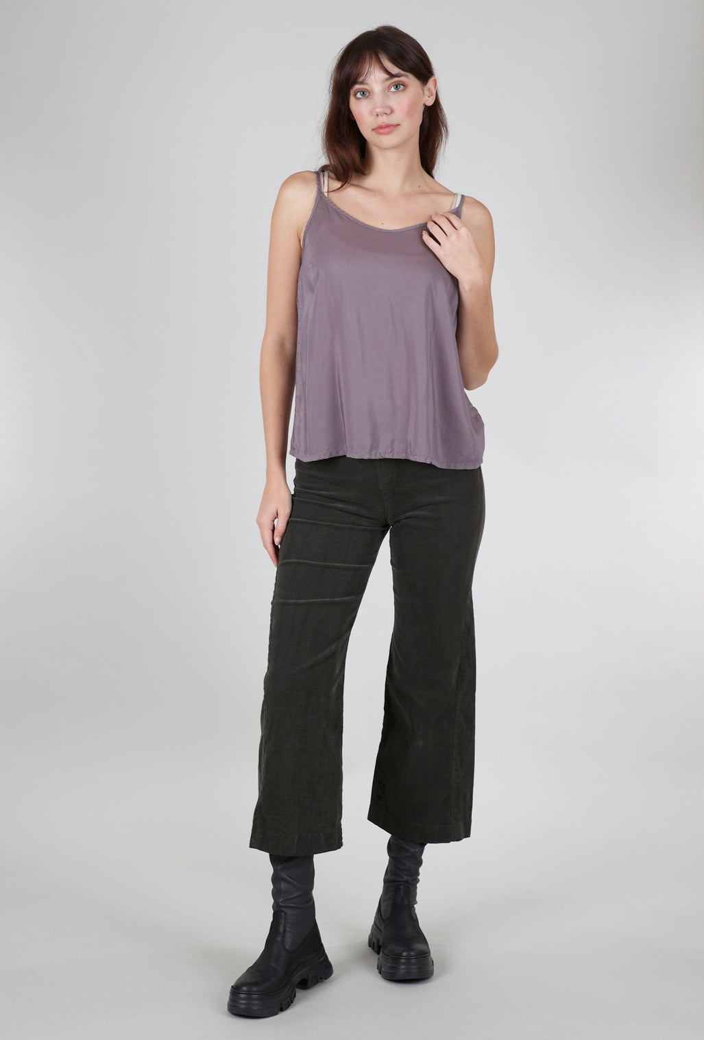 Grizas Silk Camisole, Mauve