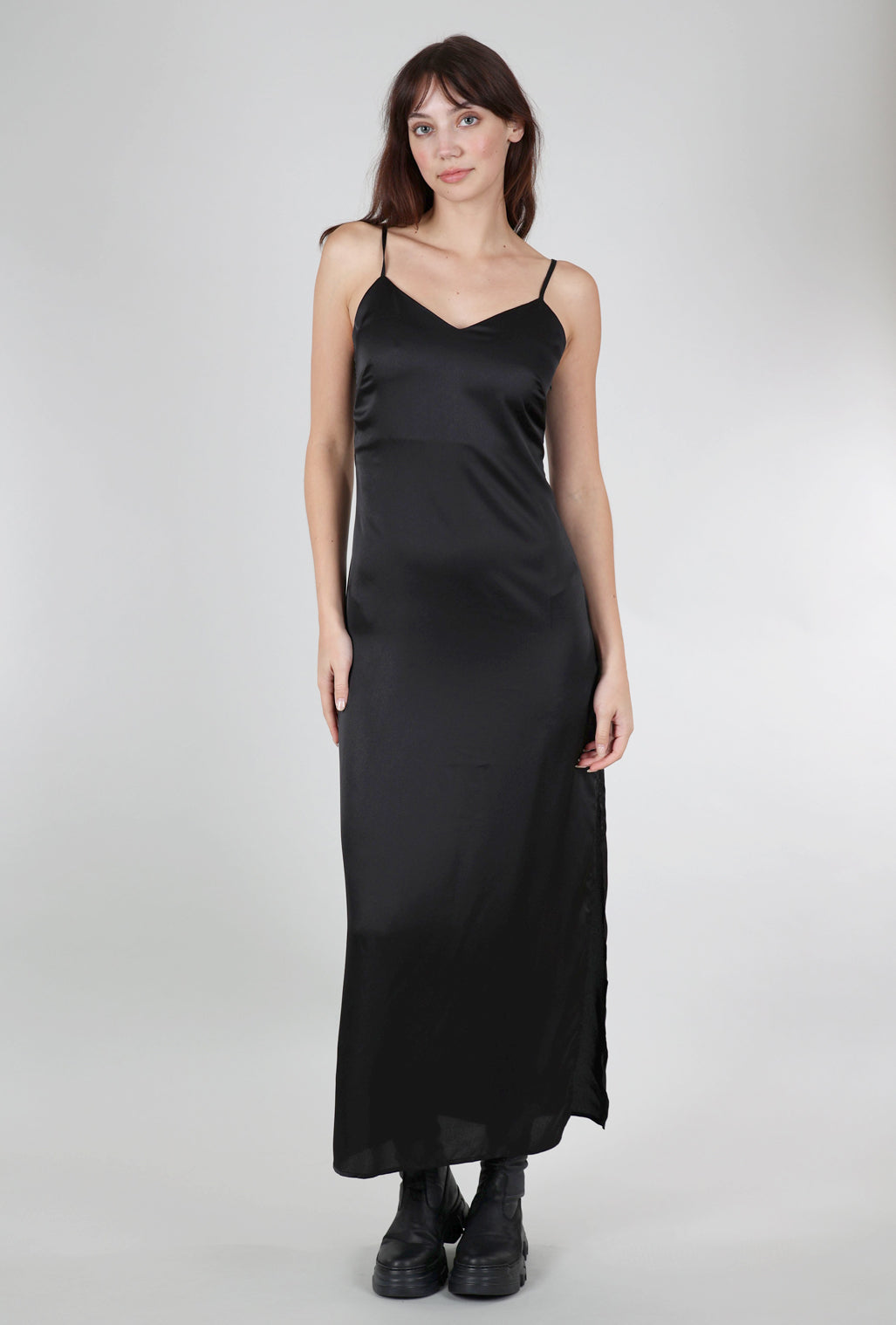 LBLC Valarie Slip Dress, Black