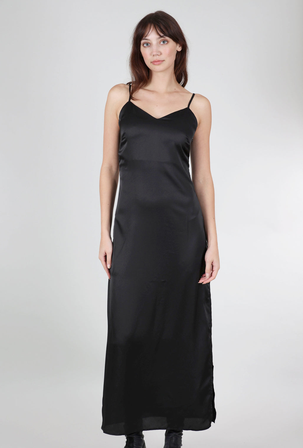 LBLC Valarie Slip Dress, Black