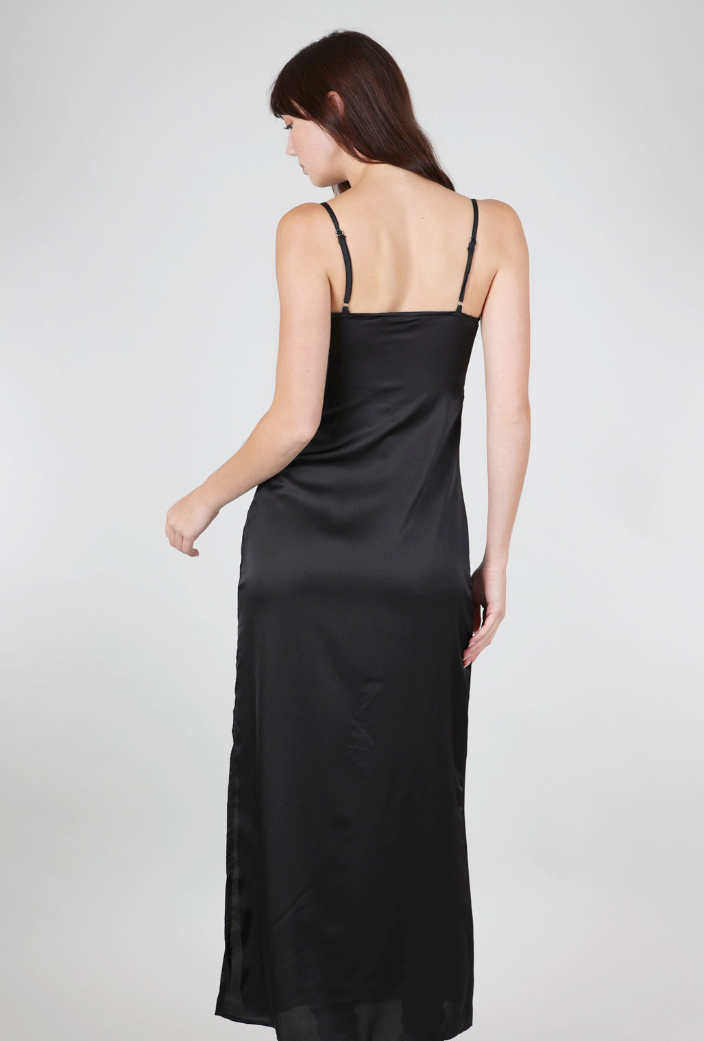LBLC Valarie Slip Dress, Black